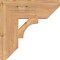 Ekena Millwork Westlake Slat Smooth Bracket, Western Red Cedar, 5 1/2"W x 18"D x 18"H BKT06X18X18WTL06SWR - alternate 4